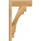 Ekena Millwork Merced Block Rough Sawn Outlooker, Western Red Cedar, 6"W x 16"D x 28"H OUT06X16X28MRC05RWR - alternate 4
